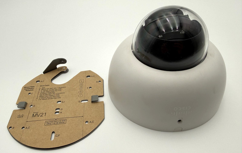Cisco Meraki Indoor Dome Camera (MV21-HW) gallery