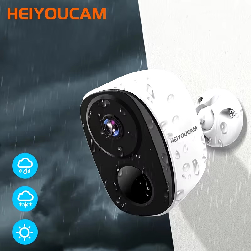 Security Cameras Wireless Outdoor, 2K 3MP Battery Powered Wifi Security Camera w gallery