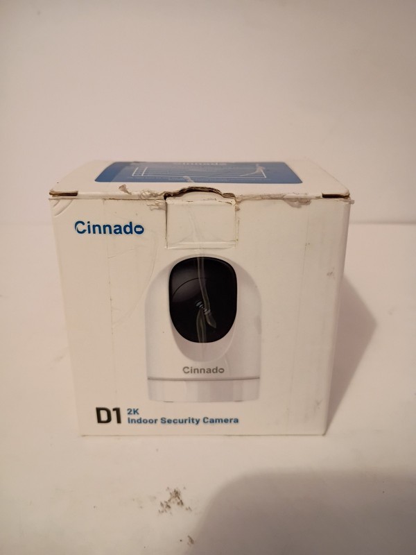 Cinnado D1 2K WiFi Indoor Camera 360 Home Security Motion Tracking Siren NEW