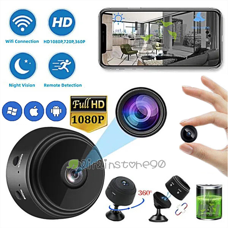 Tiny Smart Wireless Camera Secret Scope Style Wifi IP Home Security Surveillance gallery