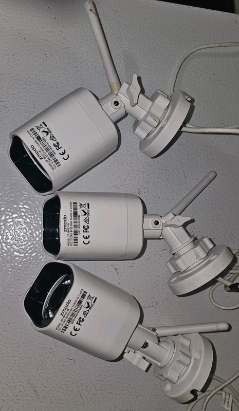 (6 PACK) ZMODO Wireless Security Camera Outdoor WiFi Night Vision Alexa Google gallery