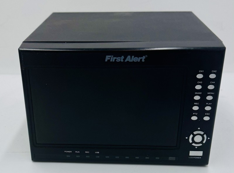 First Alert  Digital Wired Indoor/Outdoor Security Monitor HS-4700-S