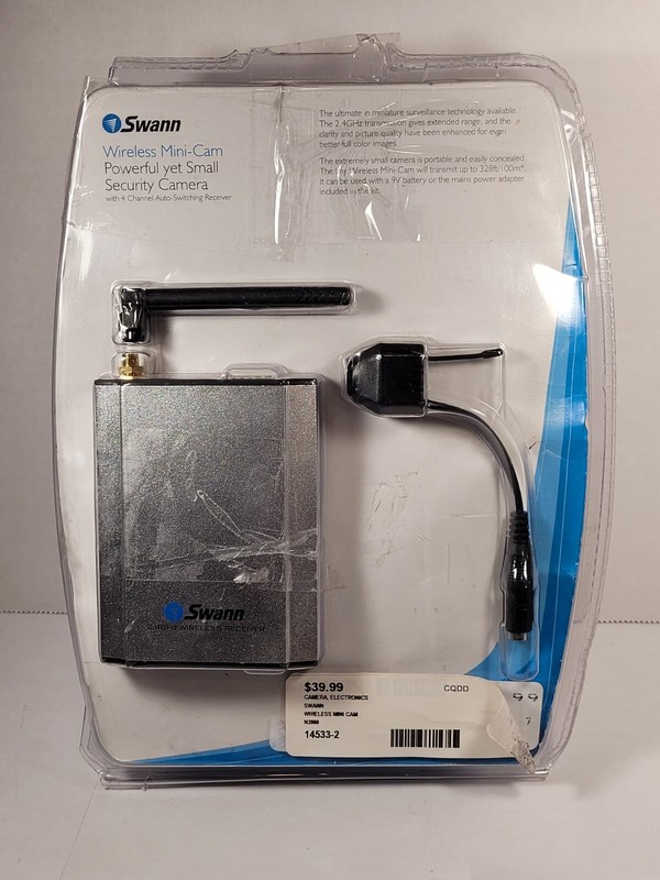 Swann Wireless Mini-Cam Security Camera 14533-2