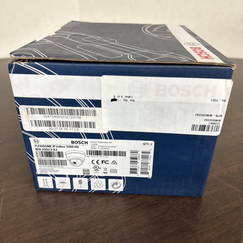 NEW Bosch NIN-50022-A3 Flexidome IP Indoor 5000 HD Camera