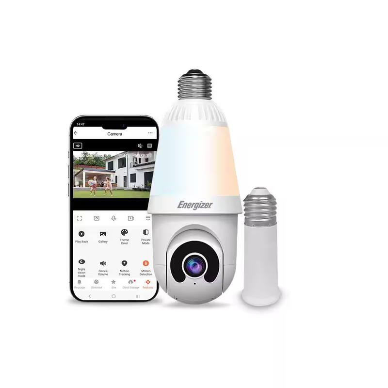 Wireless Outdoor Hardwired Smart 2K Security Camera with Dual Band Wifi Color Ni gallery