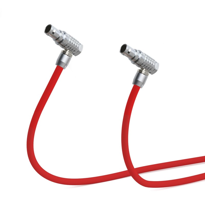 Right Angle 2 Pin to 2 Pin Power Cable for Teradek Bond Z CAM E2, for ARRI Al…