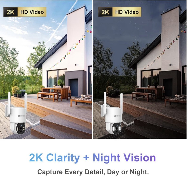 4G LTE Cellular Security Camera Wireless Outdoor Solar Charging, No WiFi, 2K HD gallery