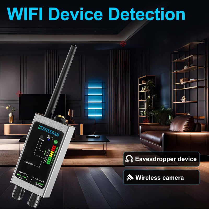 5-in-1 Multifunctional Detector,Device Detector,Finder Bug Detector for Compr... gallery