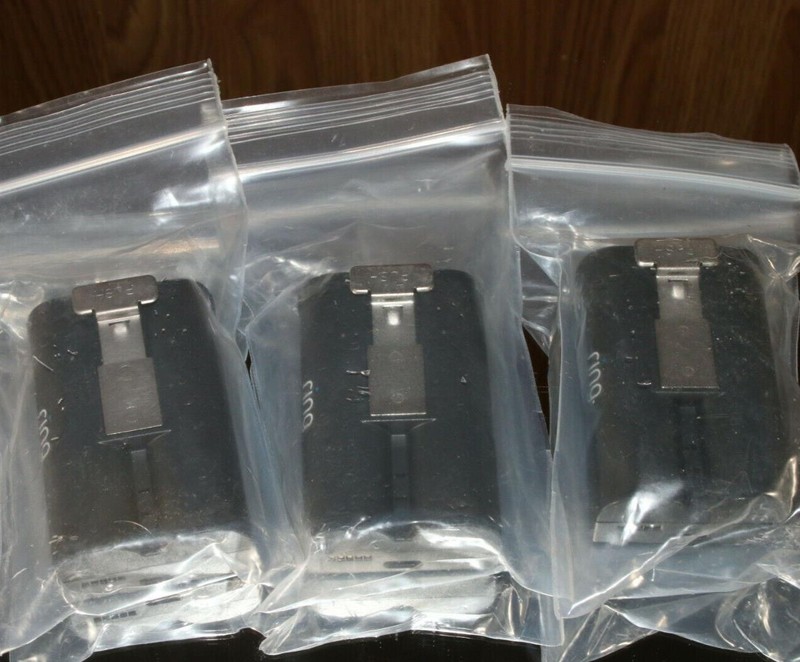 3 – RING OEM Video Doorbell 2,3,4 Stickup Rechargeable Quick Release Battery LOT