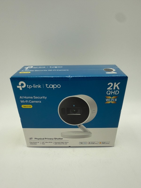TP-Link Tapo C125 2K QHD AI Home Security WiFi Camera Privacy Shutter Night Visi gallery