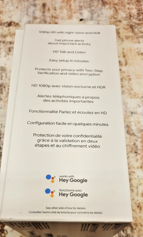 Google Nest Cam Indoor/Outdoor Battery 2nd Gen Security Camera 1 Pack (Open Box) gallery