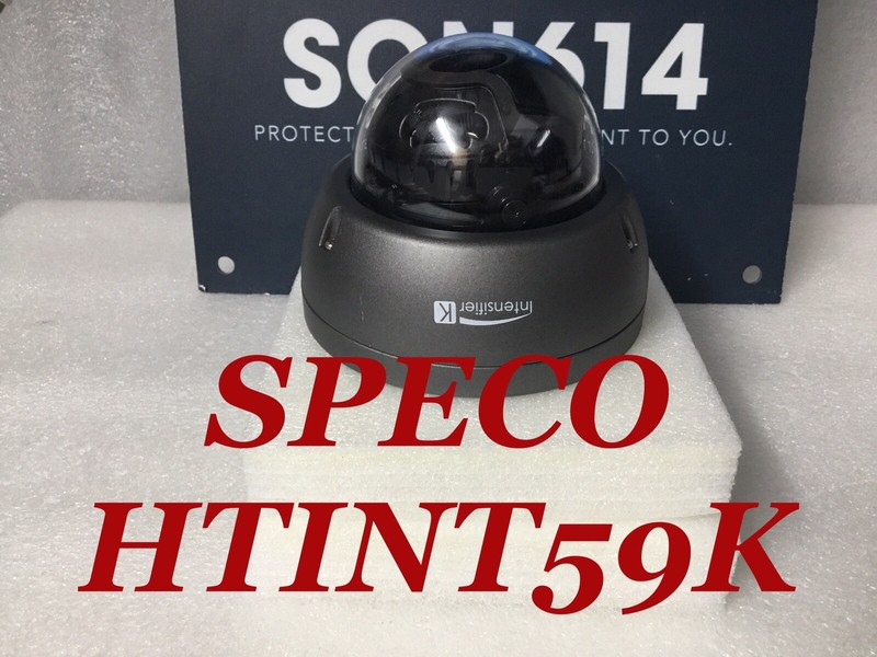 Speco HTINT59K Security Color Camera W/ 1000TVL 2.8-12mm TWDR OSD Heater TESTED!