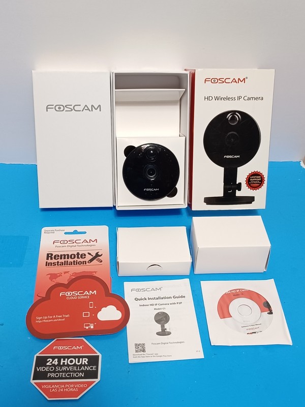 NEW ~ Foscam C1 Wireless IP Camera HD 720P Cube IP 2-Way Audio, Night Vision.... gallery