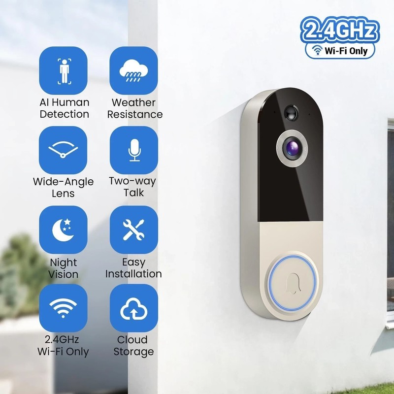 Remo+ RemoBell S Video Doorbell Peephole Camera gallery