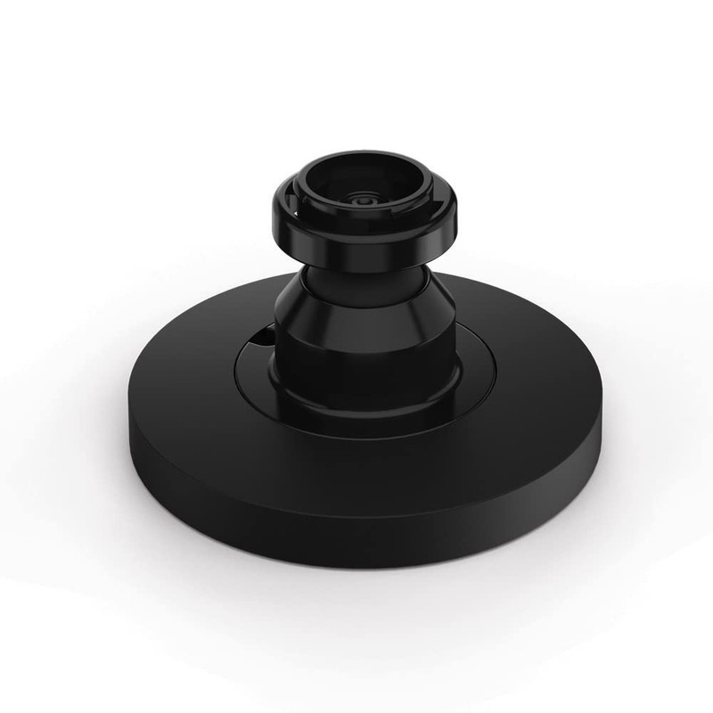 Compact Black Mini Camera Stand - Tabletop & Wall Attachment Included gallery