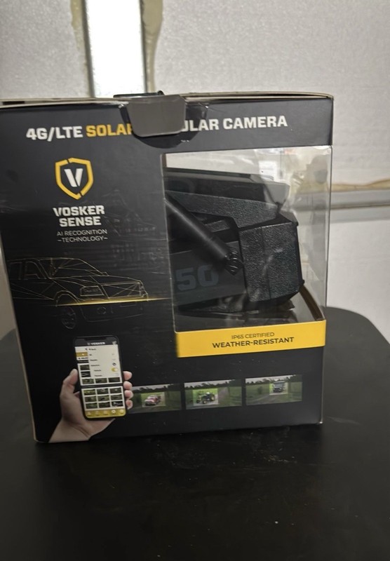 Vosker V150 LTE Cellular Security Camera No Required WiFi Ip65 Weather Resistant gallery