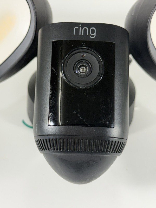 Ring 5B28S4 Floodlight Cam Wired Pro Black Outdoor Smart Home Security Camera gallery