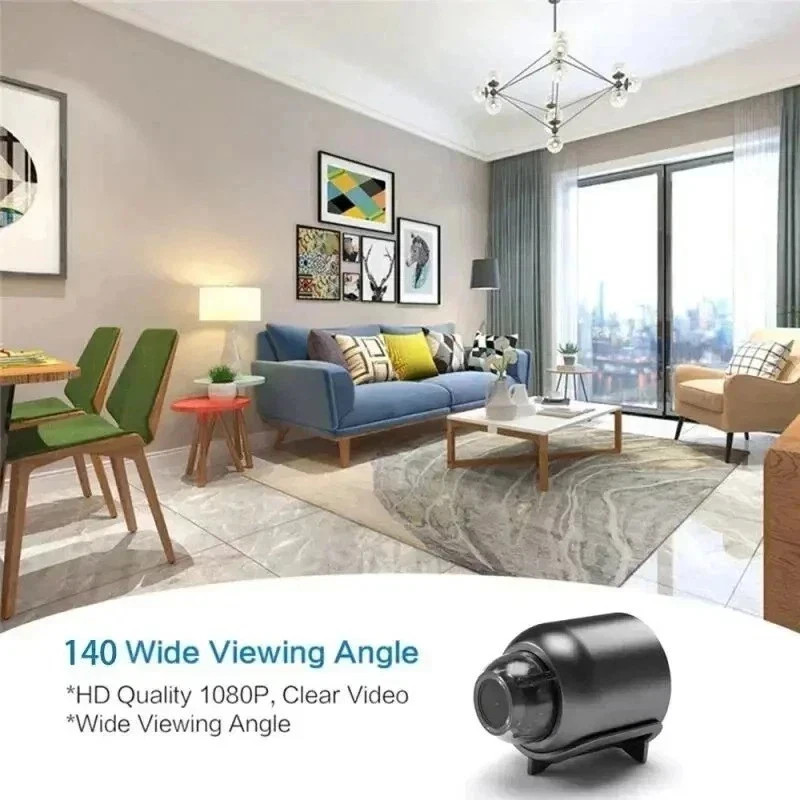 1080P Mini Camera CCTV WiFi HD IP Night Vision Camcorder Home Security Cam US gallery