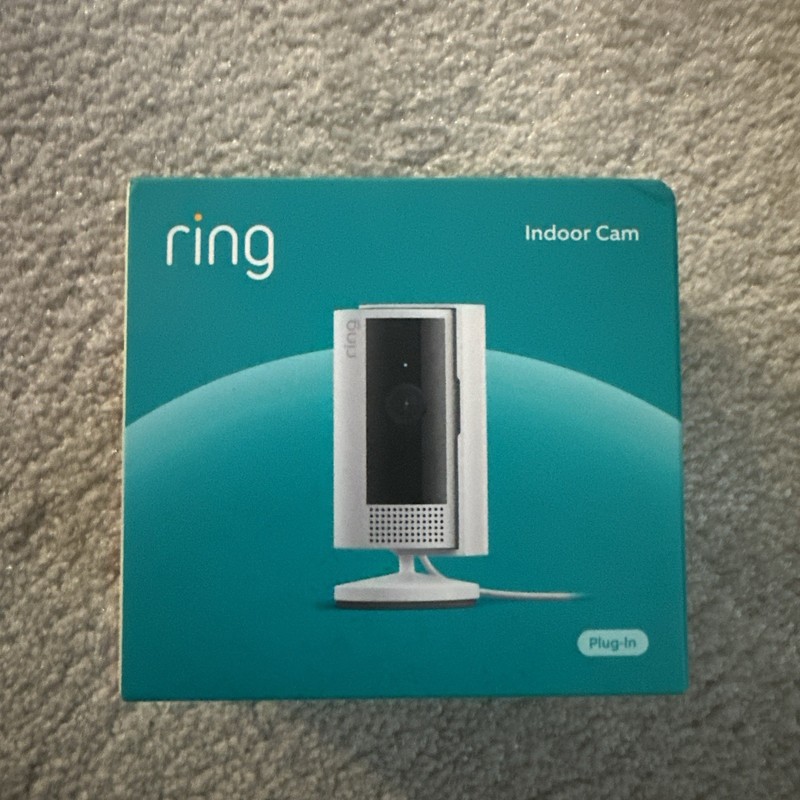 Ring Indoor Cam 2nd Gen (B0B6GLQJMV) Wi-Fi 1080p FHD Indoor Camera – White