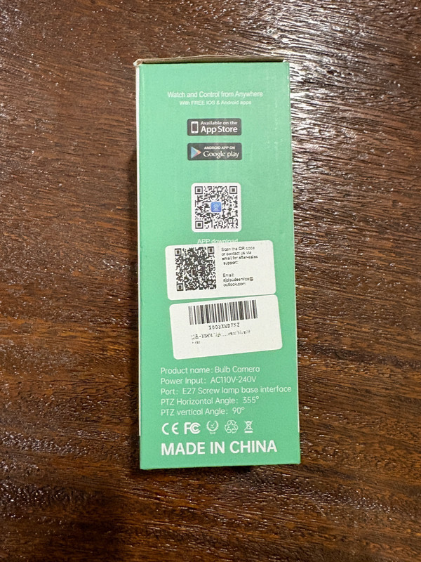 WiFi Ptz Bulb Camera 3 MP Smart Camera, T-CP8040LF-W3M New gallery