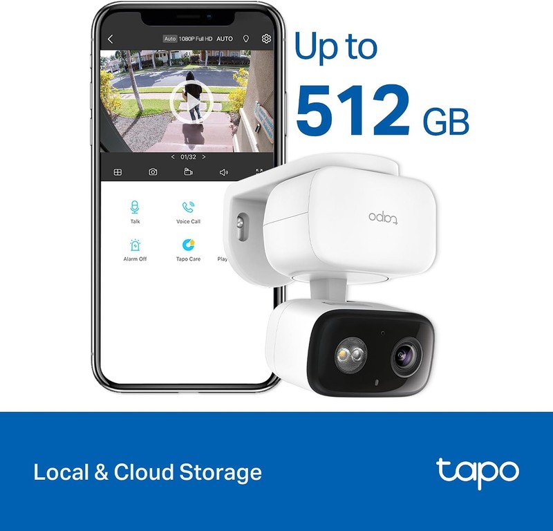 1080p Pan/Tilt Indoor/Outdoor Security Camera – Free Person/Baby Cry Detect & gallery