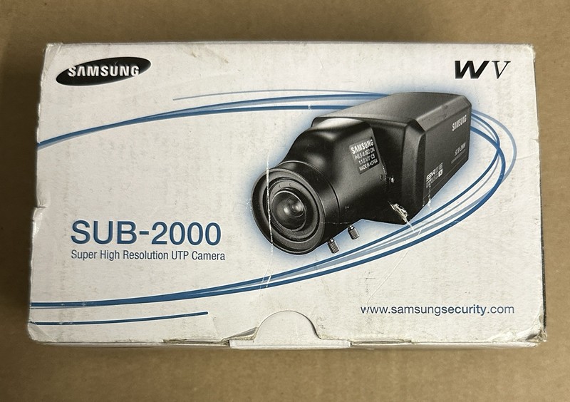 Samsung SCB-2000N Super High Resolution Digital Color Camera 600 TVL Tested