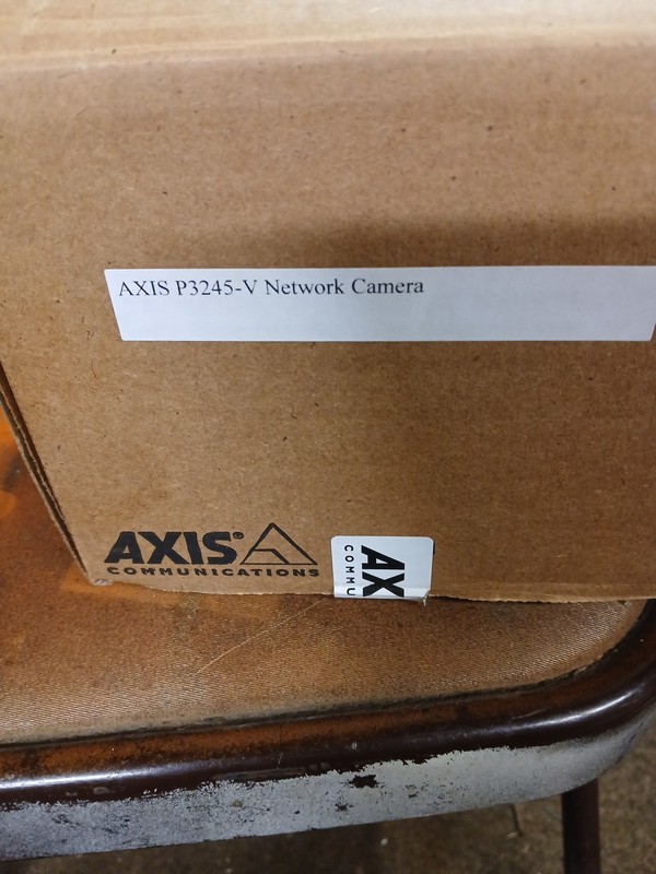 Axis Network Camera P3245-V. New In Box Free Shipping