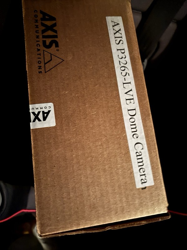 Axis P3265-LVE Dome camera
