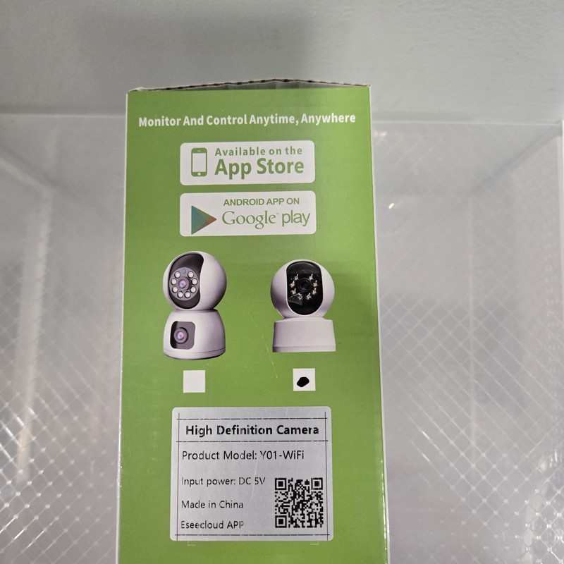 4K Ultra HD Y01-WiFi IP Surveillance Camera, Wireless, Pan Tilt, App Control gallery