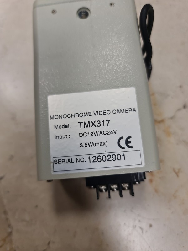MONOCHROME VIDEO CAMERA CCTV TMX317 WITCH OPTIC 1:1.4/3.3-8 gallery