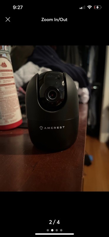 Amcrest ASH21-B 1080p Smart Home Wireless Security Camera – Black