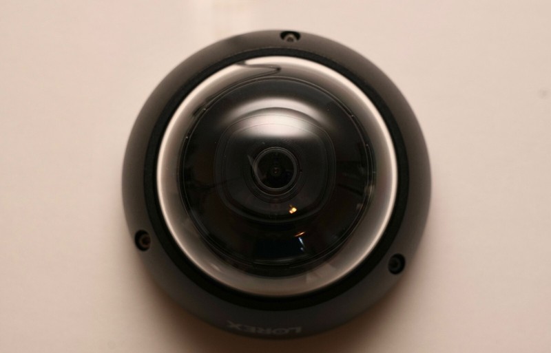 Lorex 4K IP Wired Vandal Proof Security Camera Listen In Audio E851ADB Black gallery