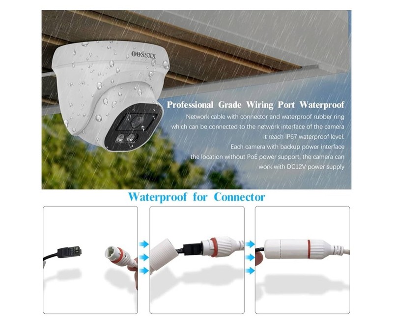4K/8.0 Megapixel & 130° Ultra Wide-Angle with Audio PoE Dome Outdoor HomeCameras gallery