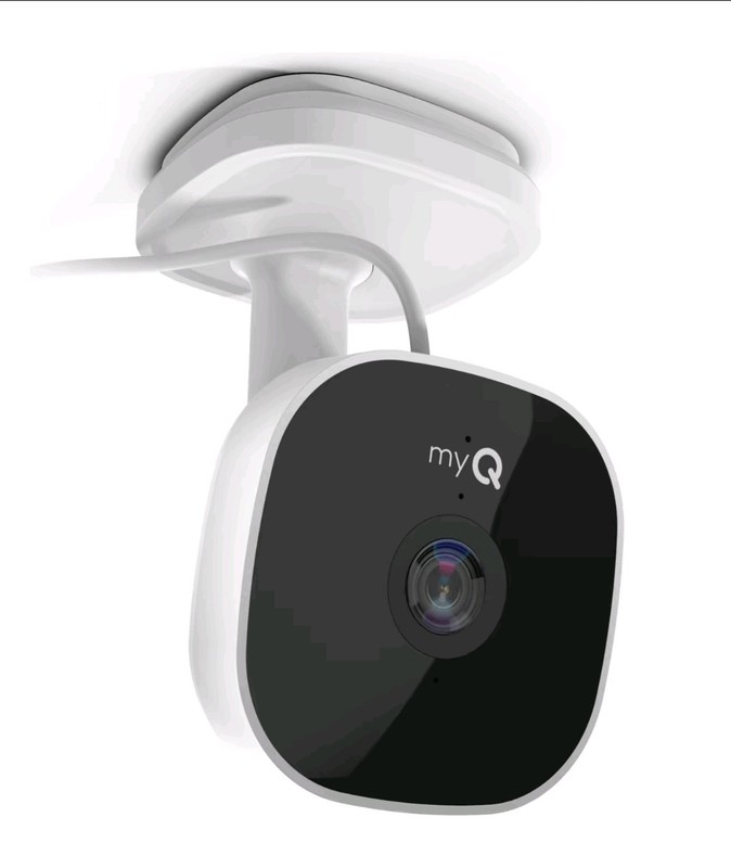 myQ Smart Garage Security Camera 1080p HD Video, Night Vision, Motion, Magnetic