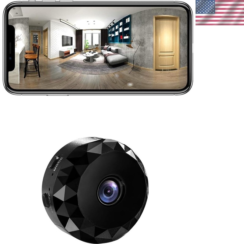 Dome Camera Pet Cam 1080P HD WiFi Wireless Indoor Home Security Surveillance …