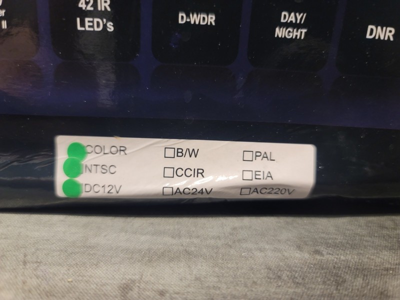 Sony Super HAD CCD II Camera Model Csp-120wdr gallery