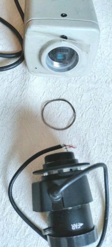 CCTV Security Camera with Lens Auto Iris And Power Supply gallery