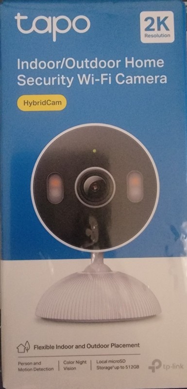 Brand New Tapo C113 – 2K Indoor/Outdoor Home Security Wi-Fi Camera White Sealed