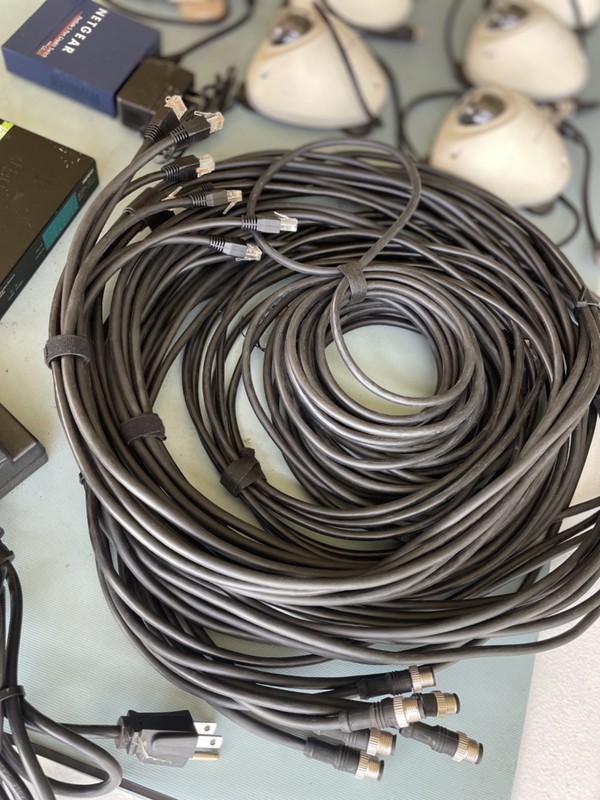Samsung Commercial HD IP Security Camera Lot + PoE Switches gallery