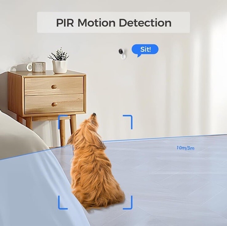 ARPHA 2K Indoor Hone Security Camera WiFi APP Human Detection Night Vision Cam gallery