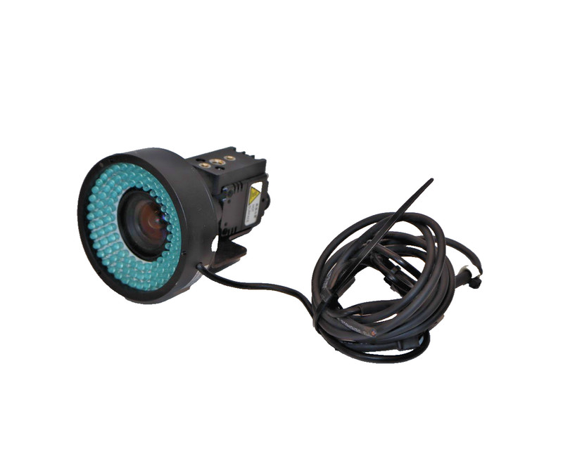OMRON Camera FZ-S2M FZS2M w/ 8mm 1:1.4 , 2/3″ Computar Lens & GL-DR6736B Ring