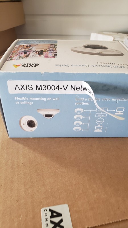 Axis M3004-V -Network HDTV 720p - 1MP / NEW In Box gallery