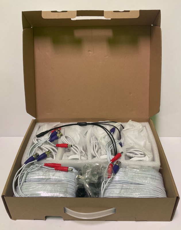 Swann PRO-1080MSFB 4 Security Cameras In Box W/ Cords