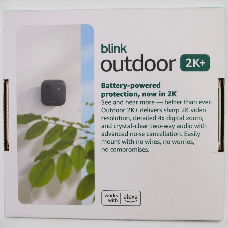 Blink Outdoor 2K+ 3 Pack Camera Wireless Security System Sync Module Core New gallery