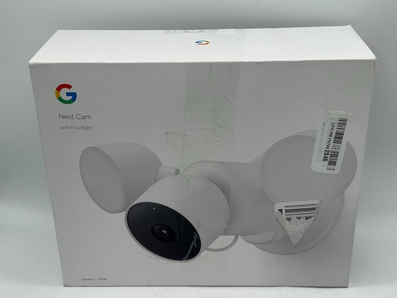 Google Nest Cam with Floodlight – Outdoor Camera – Floodlight Security Camera