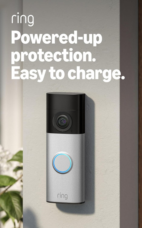 Battery Doorbell plus (Newest Model), Retinal 2K with Wide-Angle Video, up to 6X gallery