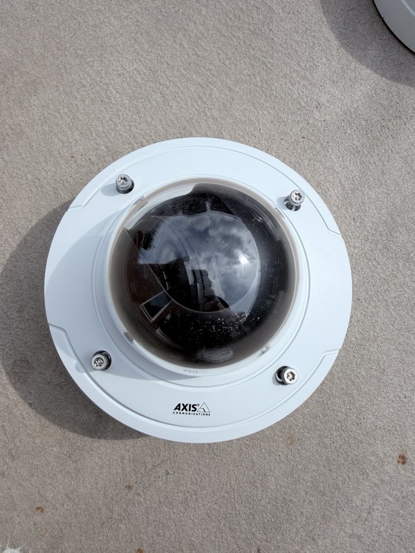 AXIS IP/Network Wired Dome Cameras Lot of 3 Indoor/Outdoor White gallery