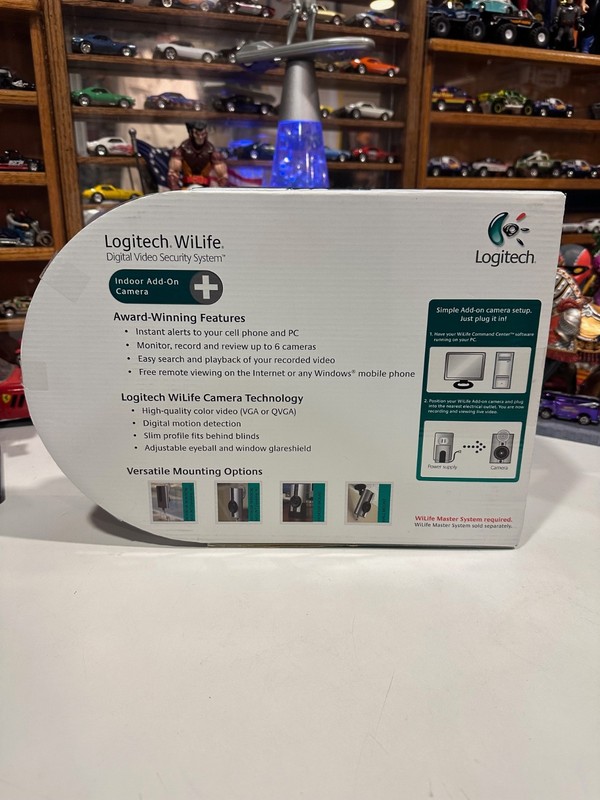 Logitech WiLife Video Security Master System CLC-110i w/Camera Software Receiver gallery