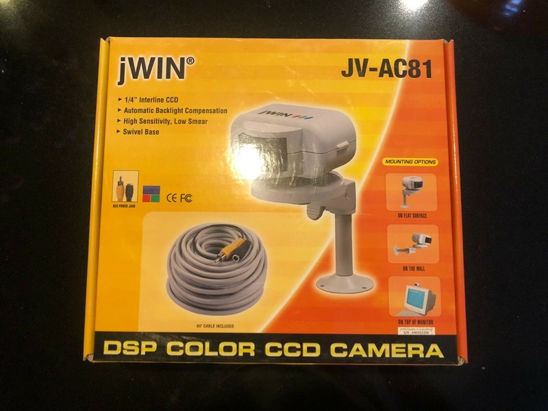 JWIN DSP COLOR CCD CAMERA JV-AC81