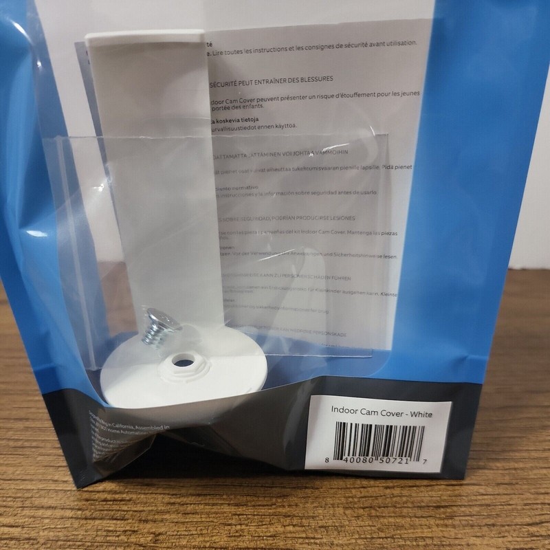 RING Indoor Cam Cover Security Camera Privacy Cover - White NEW gallery